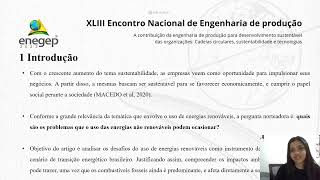 Os desafios do uso de energias renováveis como instrumento para a sustentabilidade