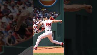 🎥 Tanner Houck throws a strike #redsox #mlb #tannerhouck #strikeout