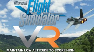 Microsoft Flight Simulator 2020 3D VR ГОЛУБОЙ ХРЕБЕТ