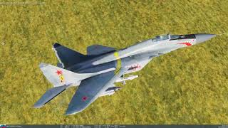 [4K] How to Fight with MiG-29s *3 Ground Helis F-18 & A-10a Kill Growling Sidewinder