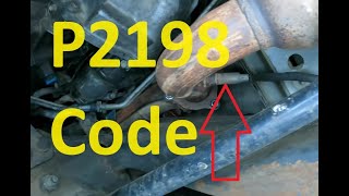 Causes and Fixes P2198 Code: O2 Sensor Signal Biased/Stuck Rich (Bank 2 Sensor 1)