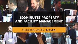 600Minutes Property and Facility Management 2019 in Stockholm, Sweden