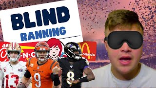 Blind Ranking EVERYTHING because I'm bored in the Offseason