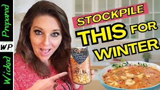 DIY Meal in a Jar - Creamy Lasagna Soup EMERGENCY MEAL for your Prepper Pantry |Prepping 2023