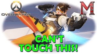 Can't Touch This! | Overwatch Tracer Gameplay | Stream Highlight | Rounds 1&2/3