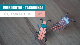 Pasidaryk pats: Vibrobotas - Tarakonas / 5 MINUTE CRAFTS