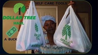 DOLLAR TREE HAUL 💵 RELAXING FULL FACE SELF CARE PRODUCT REVIEW TOOLS FOR A BUCK 💵  PART 1