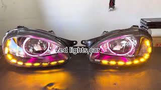 Faros c1 con tira de led