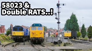 58023 UPDATED Livery & NAME/DEPOT Plates plus FALSE START for Double-Headed RATS..!