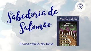 Salomão - Lendas do Bom Rabi, de Tahan | tema buscar a sabedoria