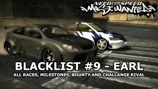 Need for Speed: Most Wanted (2005) | Career | Blacklist #9 - Earl | PC Playthrough