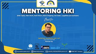 Mentoring HaKI untuk para Pra-Startup CPPBT 2021 tenant PENS SKY