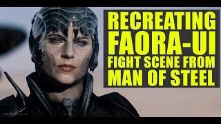 Recreating Faora-Ul Fight scene From MAN OF STEEL