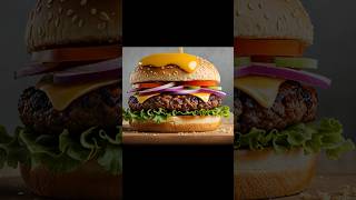 Realistic #hamburger | Image to video #shorts