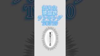 好きな漫画家ランキング！#shorts #ランキング