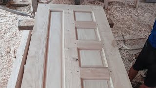 Panel door design