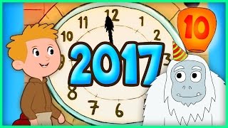 Happy New Year 2017 | New Years Song | Sing-along & Count Down from 10