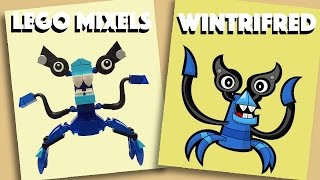 LEGO Mixels - Wintrifred - Stop Motion Build (How to build)