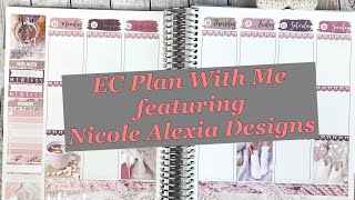 Erin Condren Plan With Me featuring Nicole Alexia Designs