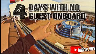 4 Days Without Guest Onboard Carnival Miracle | Working On a Cruise Ship | Cruise Ship Crew Vlog