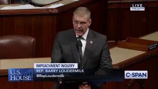 Rep. Loudermilk Speaking on the House Floor About the Democrats' Impeachment Inquiry