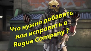 Что нужно добавить или исправить в Rogue Company?