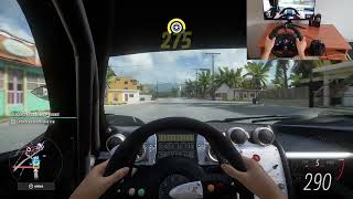 Pagani Zonda R Racing |competition vith Supercars #gaming #forzahorizon5