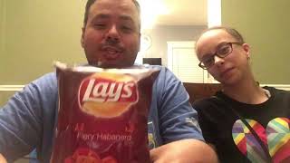 Lays Fiery Habanero Chips Review!