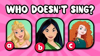 DISNEY PRINCESS QUIZ | Test your Disney Princess Knowledge! (Movies, Songs, Dress, Names...)