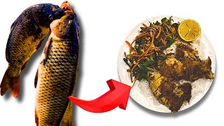 How To Cook Carp | No Bones, No Mud Taste