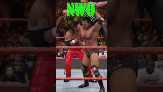 Razor Ramon Hits Razors Edge To Referee  Charles Robinson (NWO4life) #shorts #wwe #wwe2k24