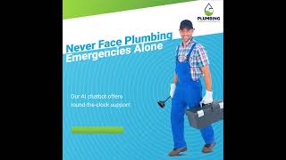 Never face plumbing emergencies alone! Our AI chatbot offers round-the-clock support.