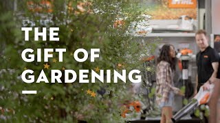 STIHL Christmas TV Ad – Give the Gift of Gardening, 15 sec