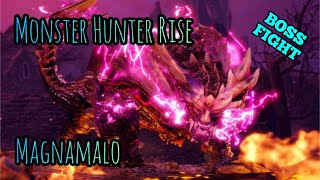 Monster Hunter Rise | Magnamalo BOSS FIGHT 👹