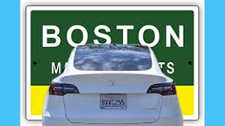 Tesla Model Y Road Trip: NYC to Boston - August 2021