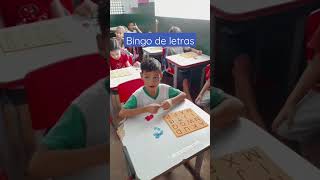 Bingo de letras, ótimo recurso para ensinar as letras, o som das letras e aliteração #alfabetização