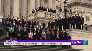 Freshman members of congress gather at U.S. Capitol