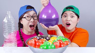 Làm thạch khổng lồ thực phẩm lớn Mukbang DONA