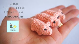 cerditos pesebre  amigurumi tutorial.