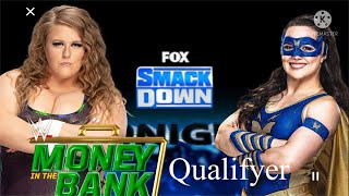 WWWE2K22 SMACKDOWN DOUDROP VS NIKKI A.S.H MITB QUALIFYER