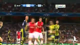 Arsenal-Fenerbahce 2-0 Highlights // Champions League 2013-2014 [HD]