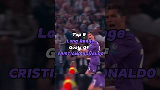 5 Long Range Ronaldo Goals