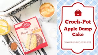 Crock Pot Apple Dump Cake Recipe Video