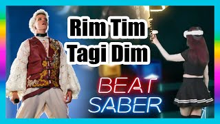 Baby Lasagna - Rim Tim Tagi Dim - Beat Saber - Mixed reality gameplay