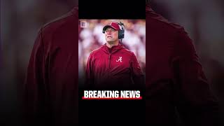 Breaking News Alabama Hires Kalen DeBoer #jesuslovesyou #alabama #newcoach #foryou