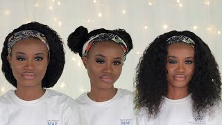 The BEST Curly Headband Wig 😱 Most NATURAL Human Hair Wig under $100| Wenyu of Long Yao