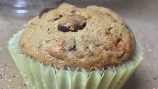 Zucchini and Carrot Muffins- Chocolate chips