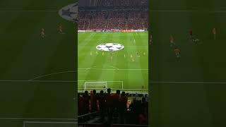 Galatasaray - Kopenhag | Galatasaray'ımızın ısınmaya çıkışı #ucl #GSvCOP