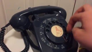 1963 Concord Blue GPO 706 Rotary Dial Telephone