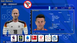 EFOOTBALL™ FACEPACK TIMNAS PUSAT AND GERMANY MANTAP ABIS!! PES PPSSPP